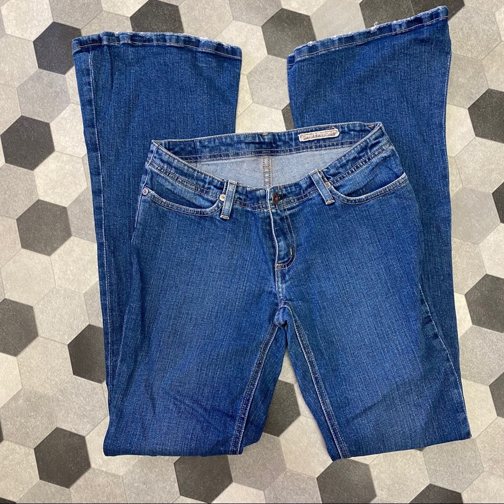 Chip & Pepper Traveler Low Rise Flare Leg Jeans 28